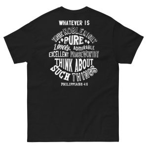 Philippians 4:8 Holy Thoughts Unisex Tee